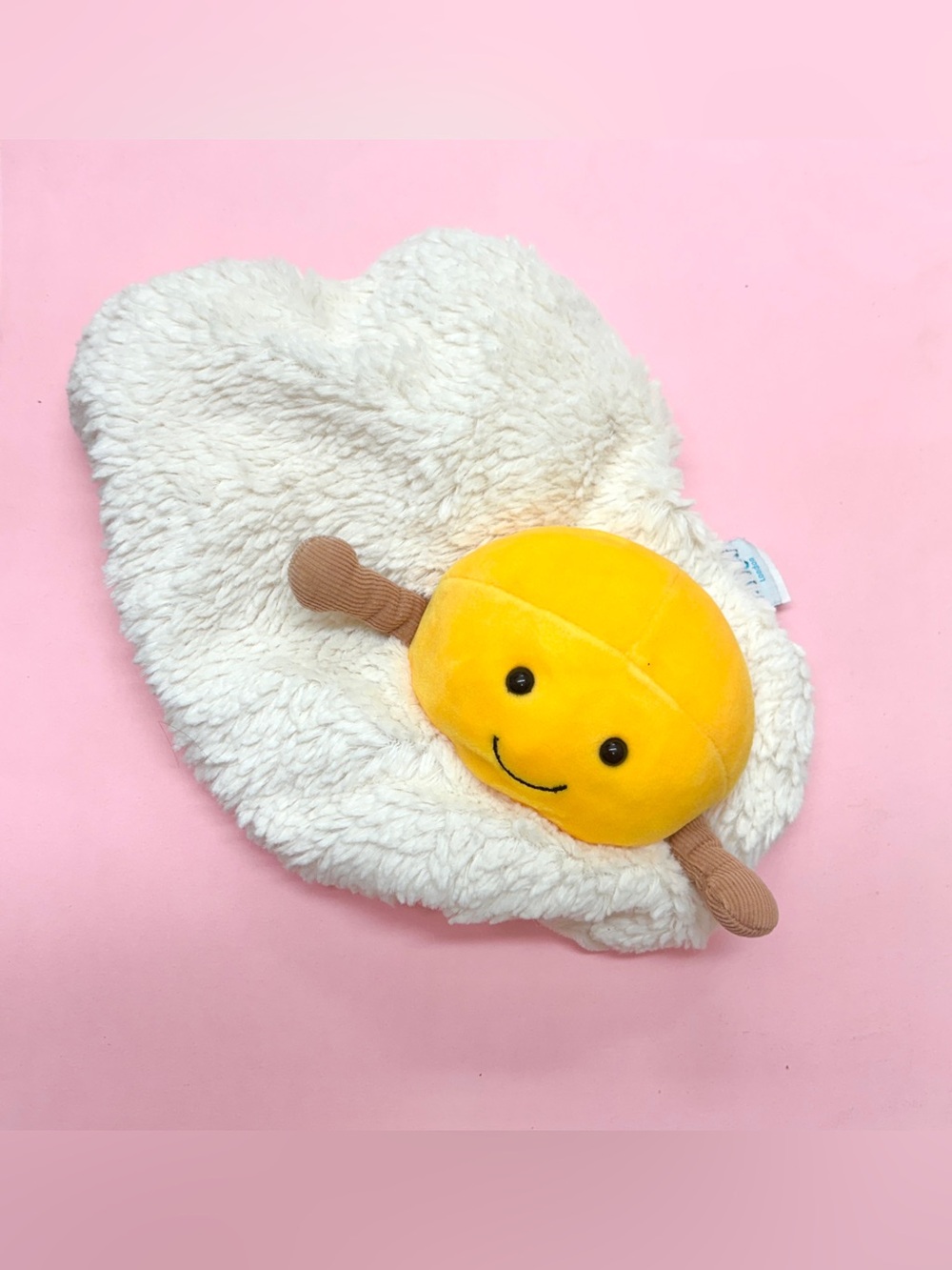 RETIRED Jellycat Amuseables Fried Egg HTF